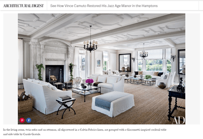 See How Vince Camuto Restored His Jazz Age Manor in the Hamptons   Beautiful living rooms, Hamptons interior design, Hamptons interior
